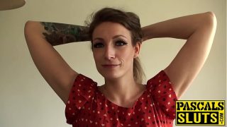 British babe Ava Austen drilled doggy style by Pascal White